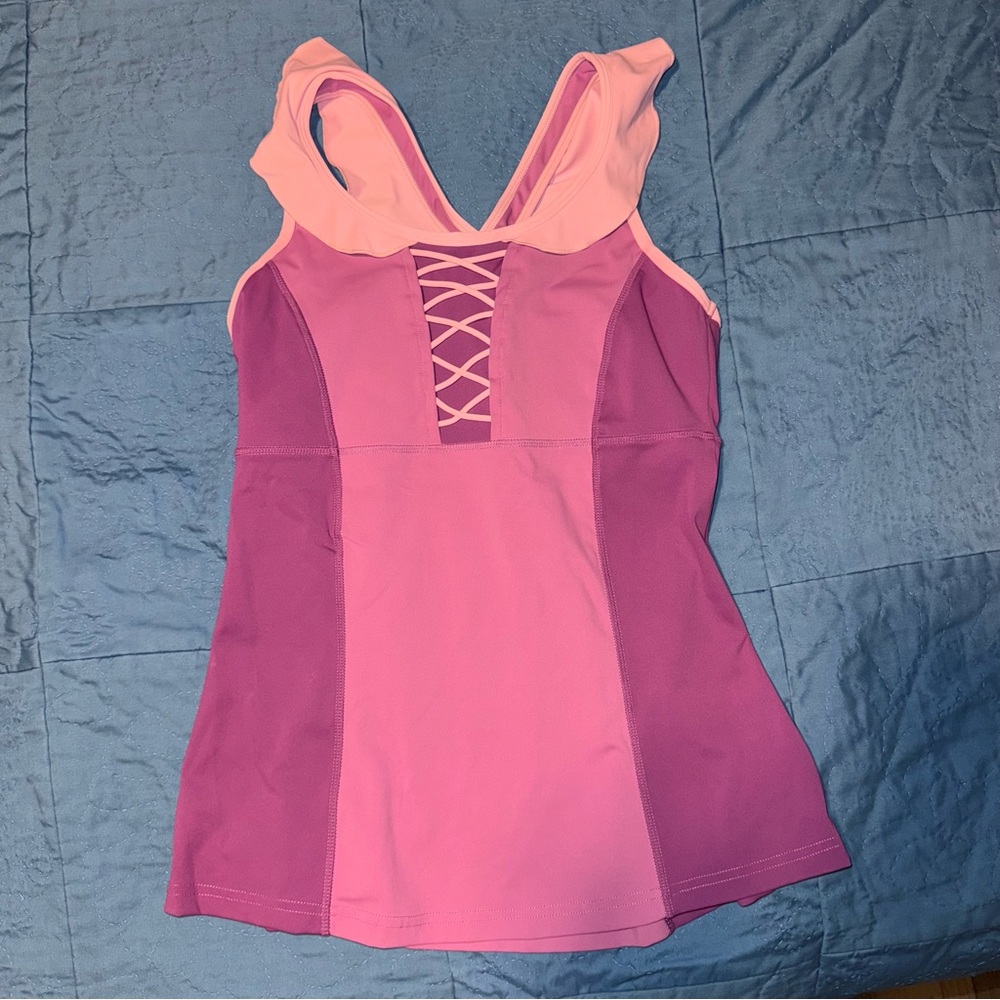 Crowned Athletics - Golden Dreamer Princess Athletic Tank Top Size M